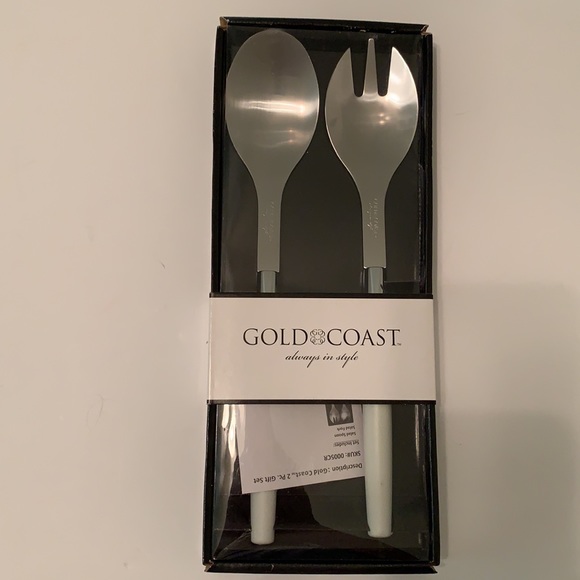 Gold Coast Other - Gold Coast (Always in Style) 2pc Salad Serving Set
